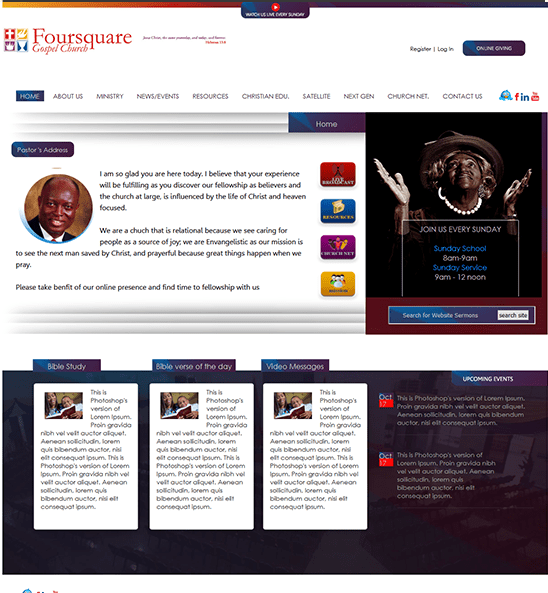 Website Design (Crimson Package)